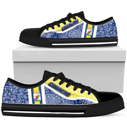 Shoes Curacao Low Top Shoes Paisley Bandana Special Style