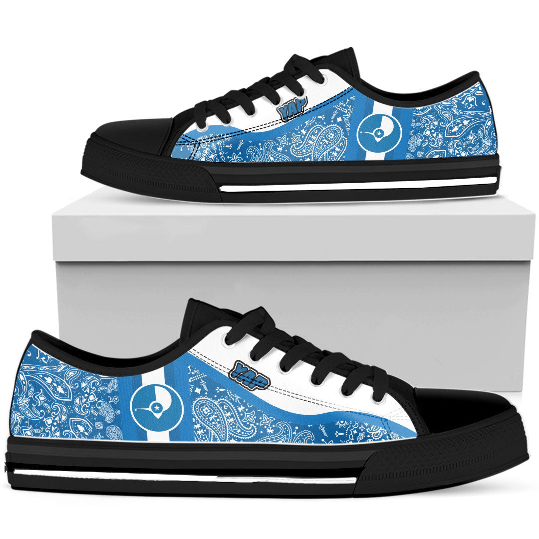 Shoes Yap Low Top Shoes Paisley Bandana Special Style