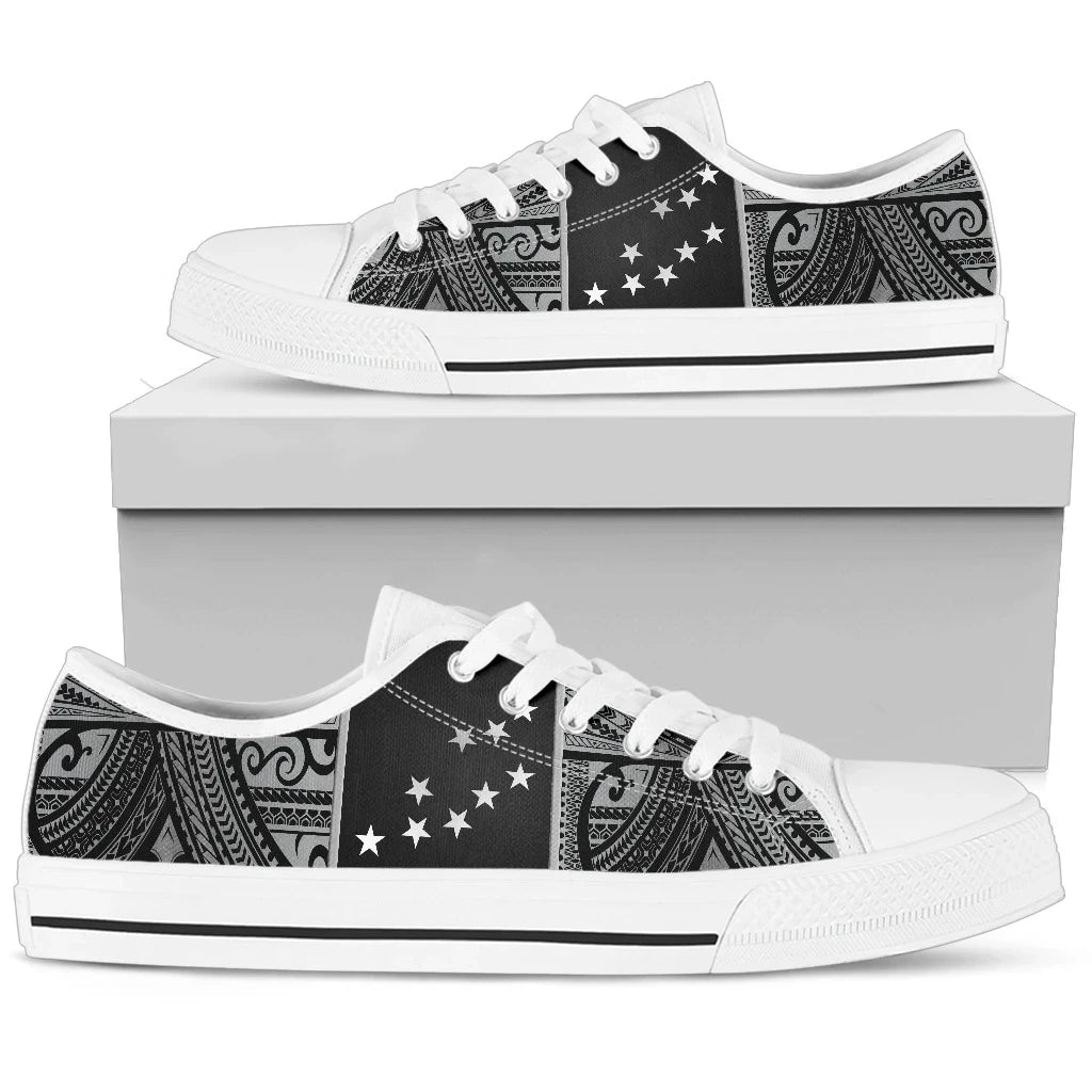 Tuvalu Flag Low Top Shoes