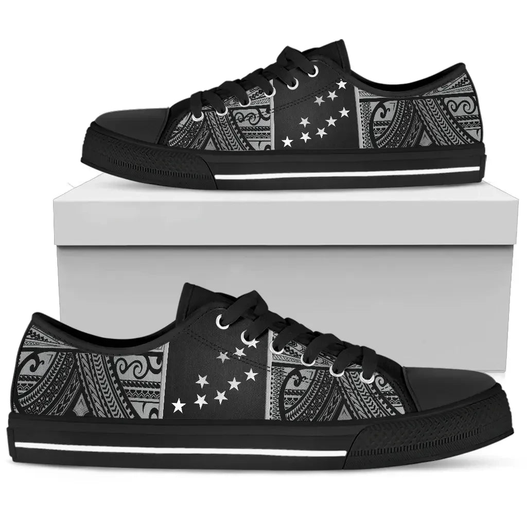 Tuvalu Flag Low Top Shoes