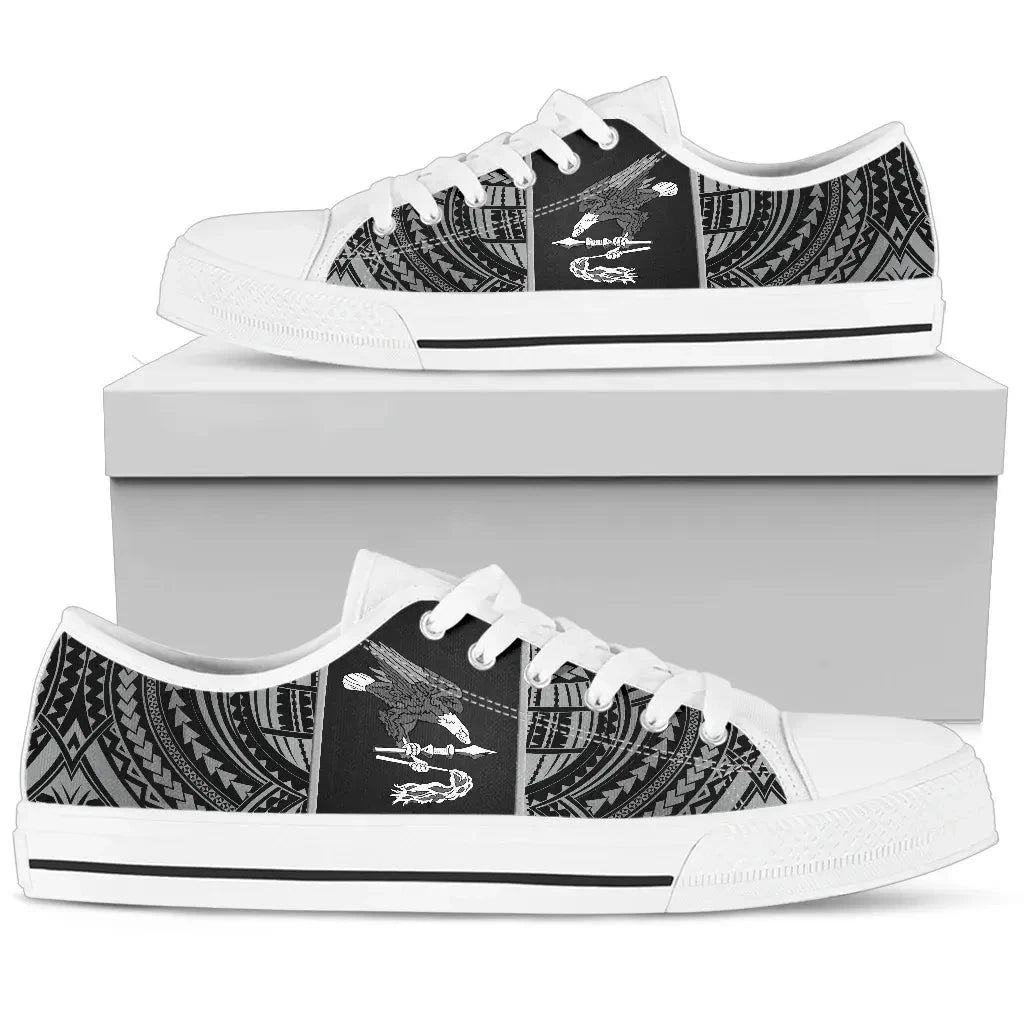 American Samoa Low Top Shoes