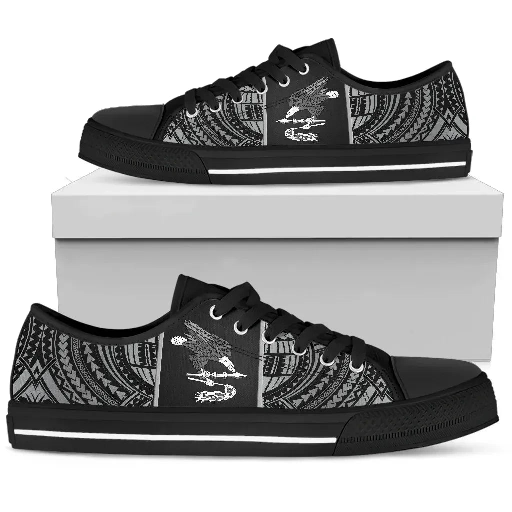 American Samoa Low Top Shoes