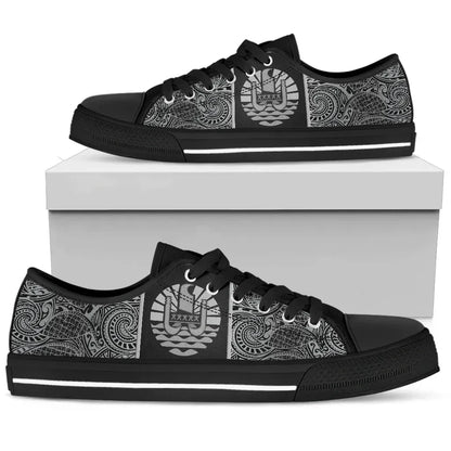 Tahiti Coat Of Arms Low Top Shoes