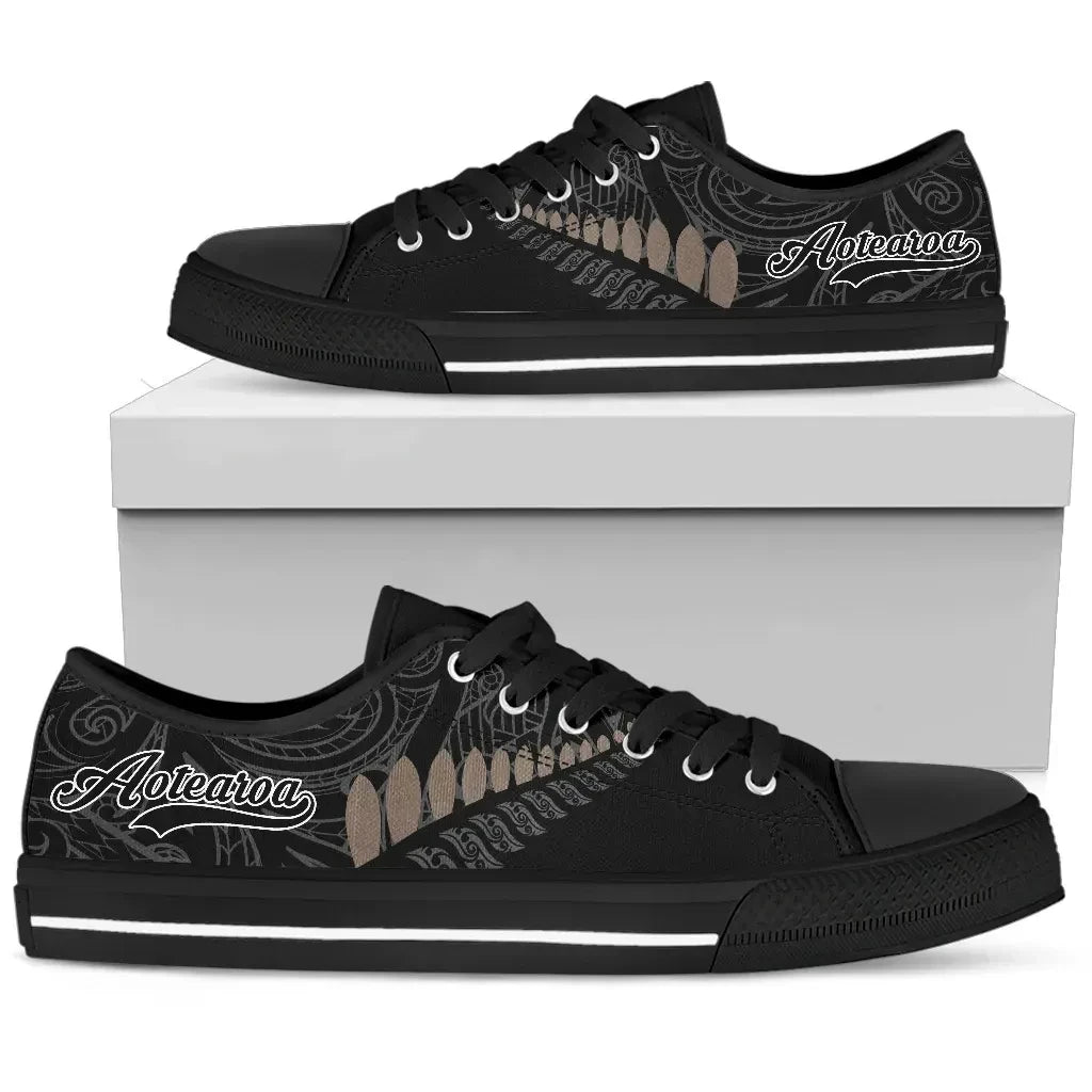 New Zealand Aotearoa Low Top Shoes