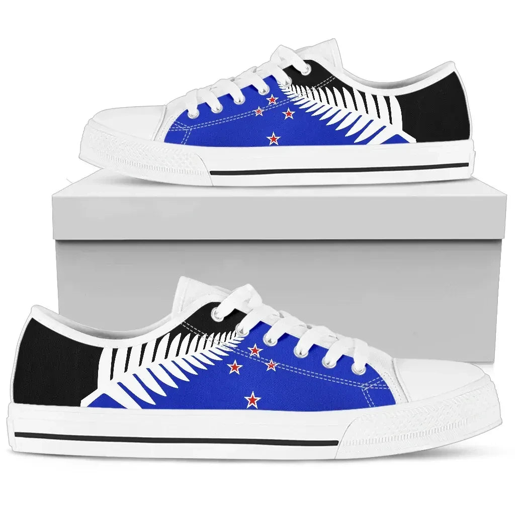 Silver Fern Flag Shoes