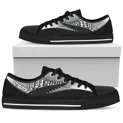 Aotearoa Maori Silver Fern Low Top Shoes