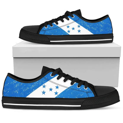 Honduras Canvas Shoe Honduras Flag Low Top
