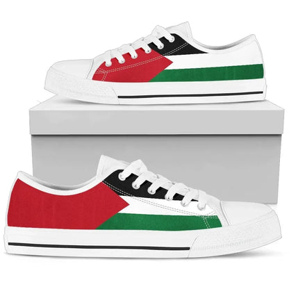 State Of Palestine Low Top Shoes Original Flag