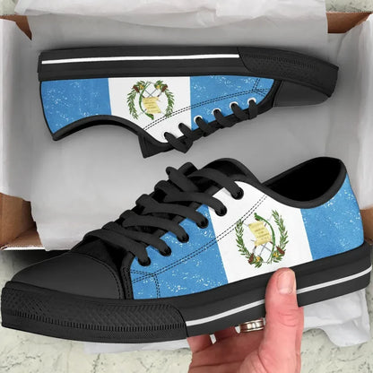 Guatemala Canvas Shoe Guatemala Flag Low Top