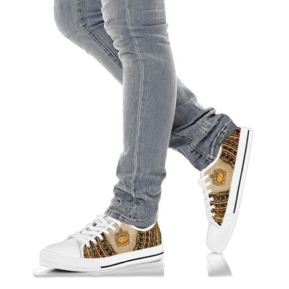 Samoa Low Top Shoe Polynesian Wild Style