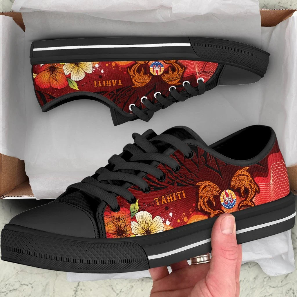 Tahiti Low Top Shoes Tribal Tuna Fish