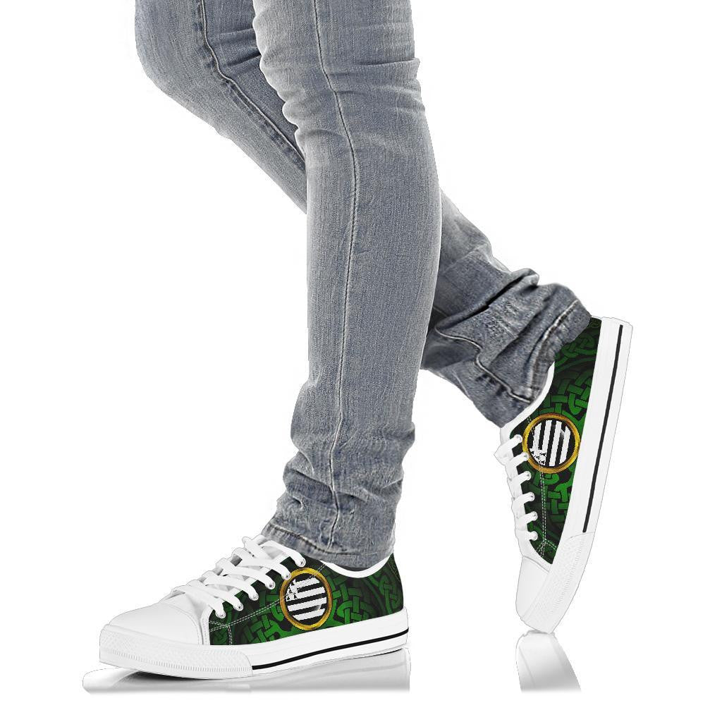 Celtic Low Top Shoe Brittany Celtic Flag