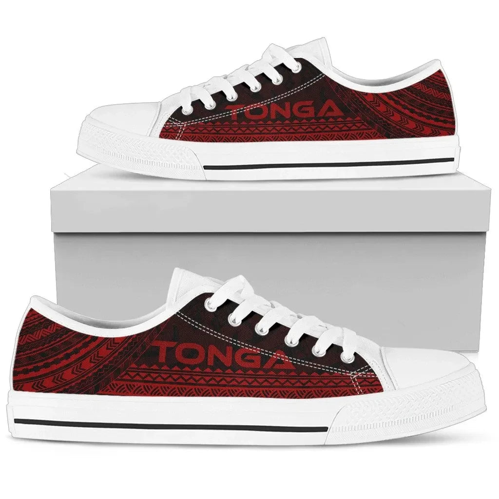 Tonga Low Top Shoes Polynesian Red Chief Version