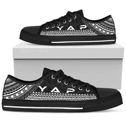 Yap Low Top Shoes Polynesian Black Chief Version