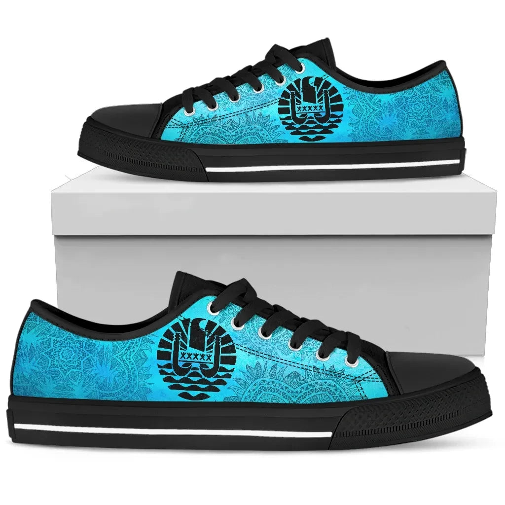 Tahiti Turquoise Low Top Shoes