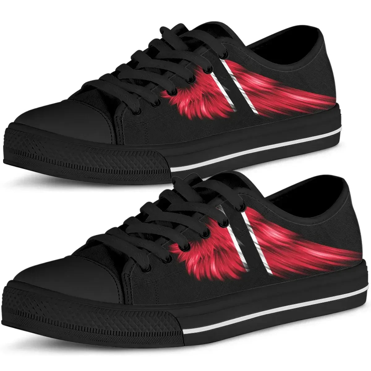Trinidad & Tobago Wing Low Top Shoes Women/Men
