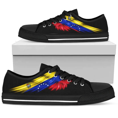 Flag Of Venezuela Wing Low Top Shoes Women/Men