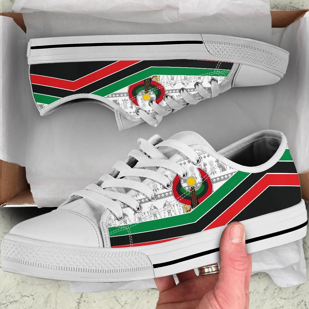 Pan Africa Low Top Shoes Egyptian Patterns