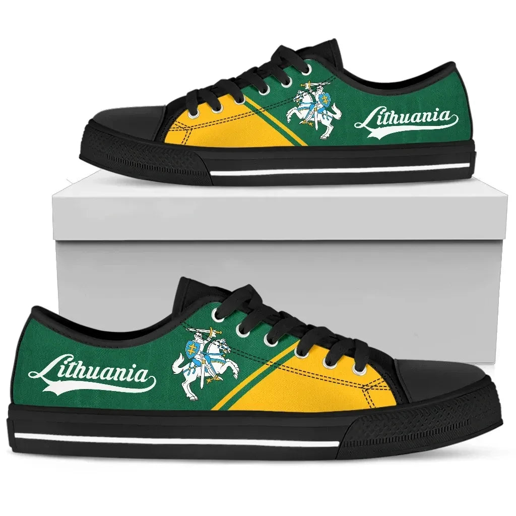 Lithuania Rising Low Top Shoes