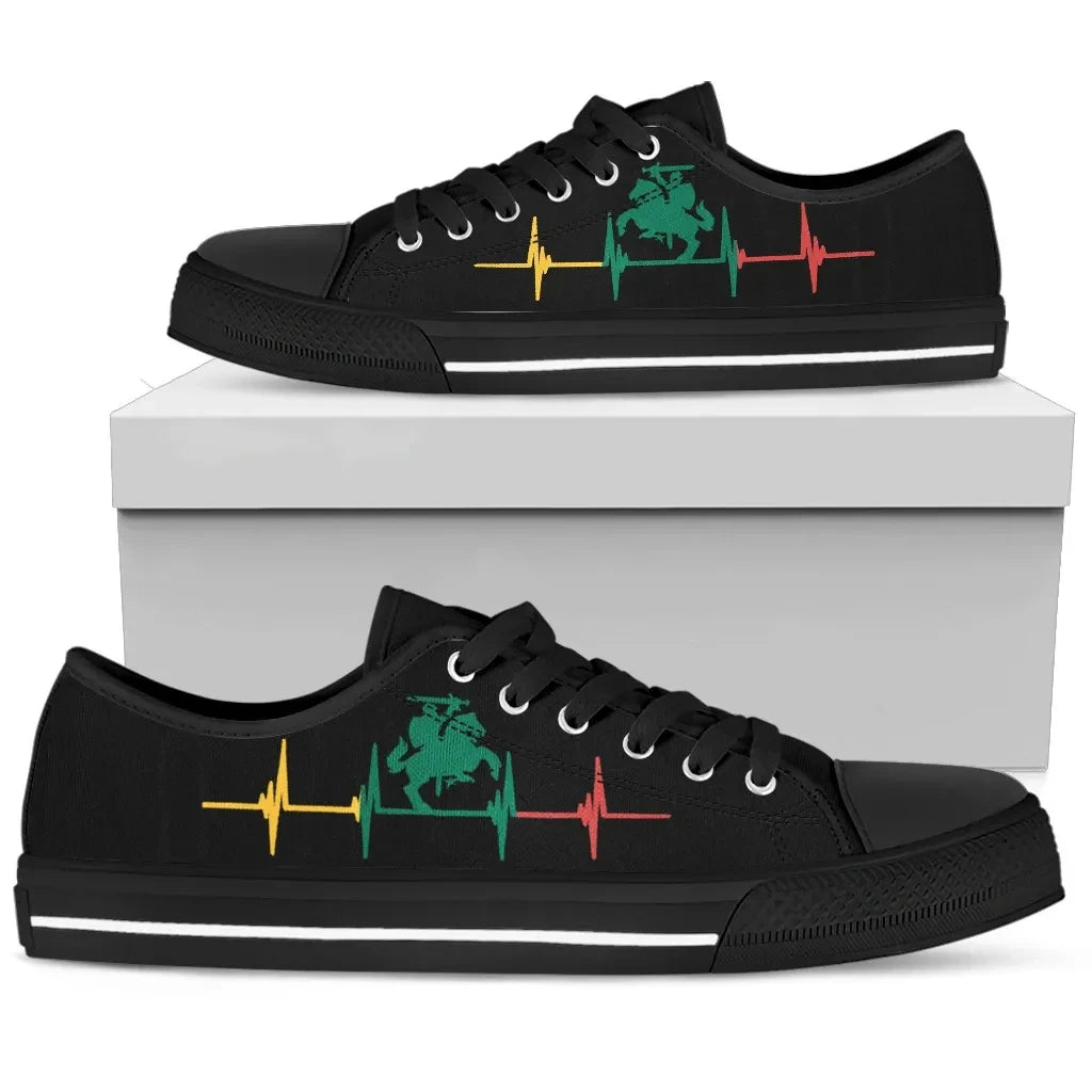 Lithuania Shoes Vytis Heartbeat Style Low Top Shoes