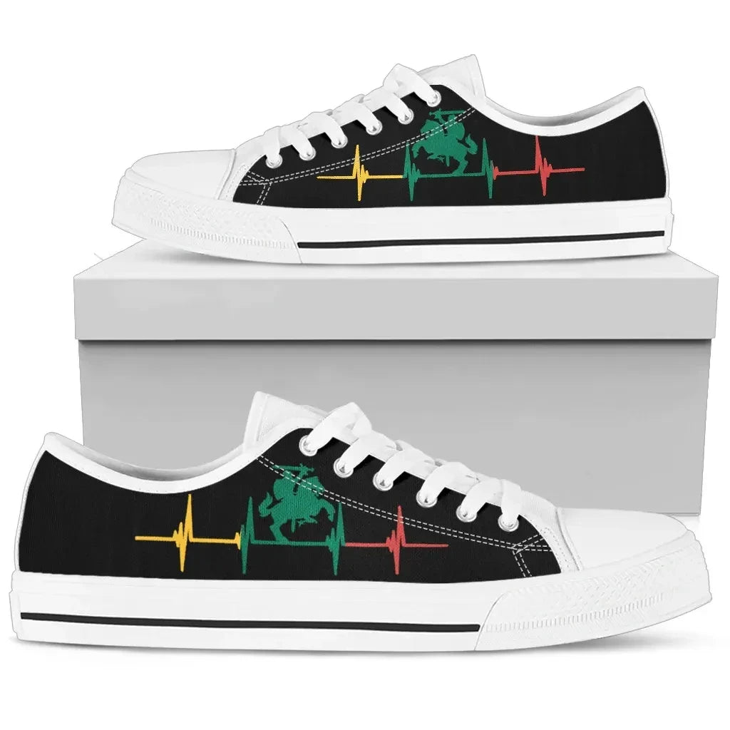 Lithuania Shoes Vytis Heartbeat Style Low Top Shoes