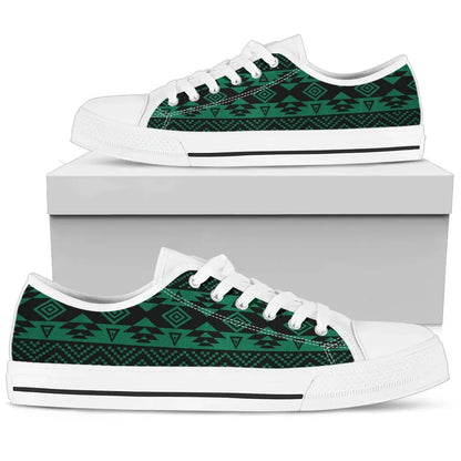 Mexico Aztec Pattern 02 Low Top Shoes