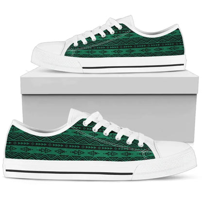 Mexico Aztec Pattern 03 Low Top Shoes