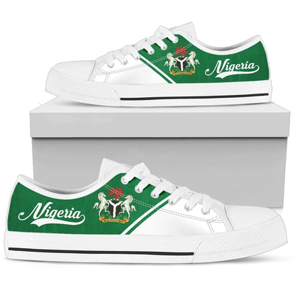 Nigeria Rising Low Top Shoes