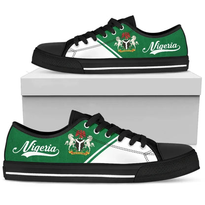 Nigeria Rising Low Top Shoes
