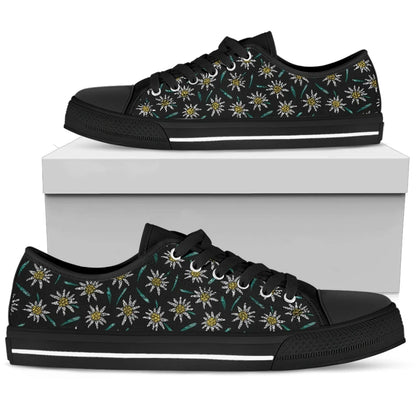 Switzerland Edelweiss Low Top Canvas Shoes