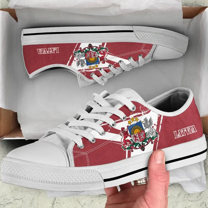 Latvia Low Top Shoes Latvia Pride