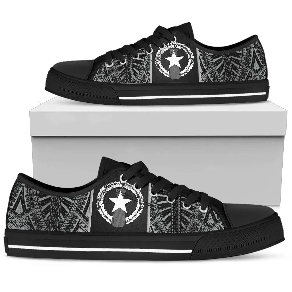 Northern Mariana Islands Low Top Shoes