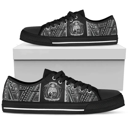 Nauru Coat Of Arms Low Top Shoes