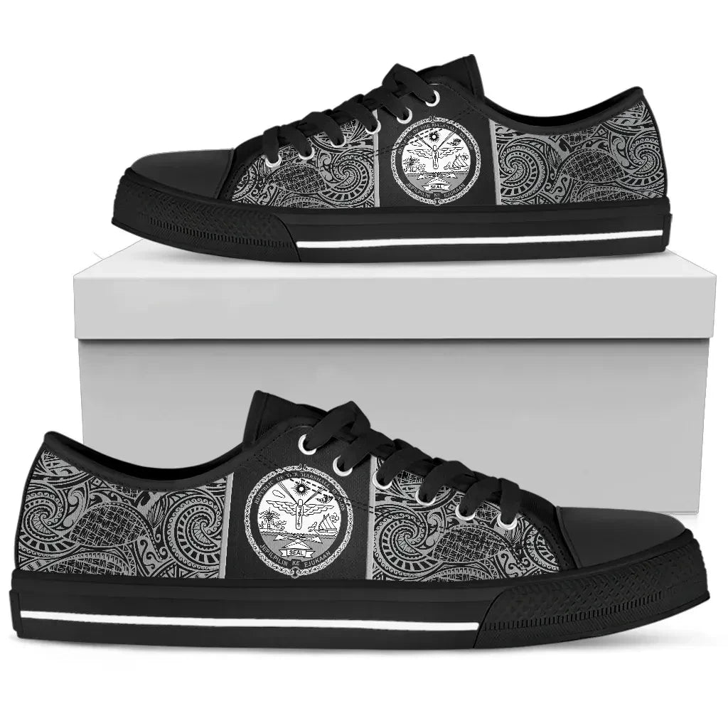 Marshall Islands Coat Of Arms Low Top Shoes