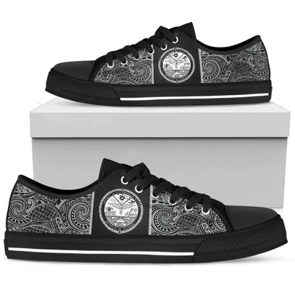 Marshall Islands Coat Of Arms Low Top Shoes