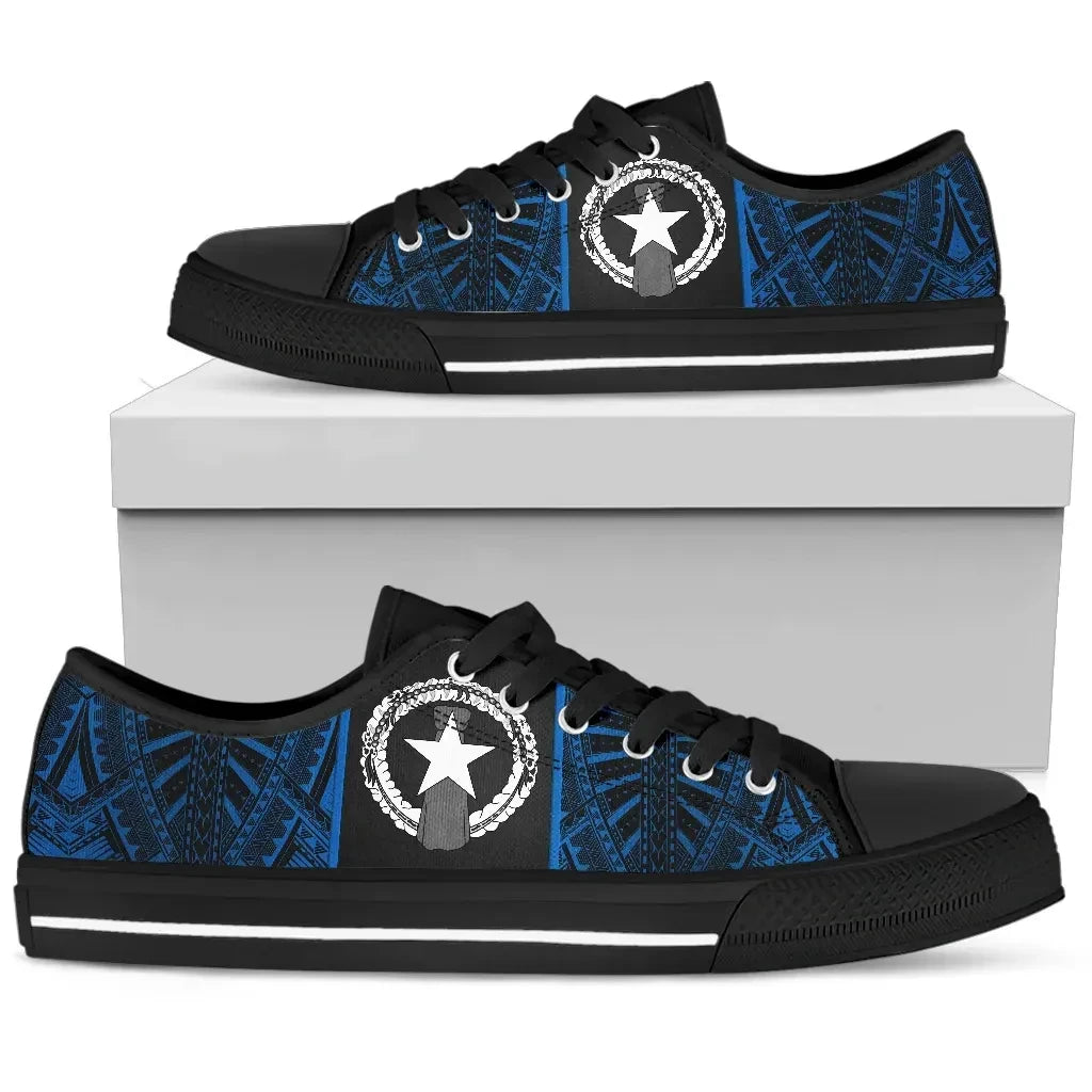 Northern Mariana Islands Low Top Shoes