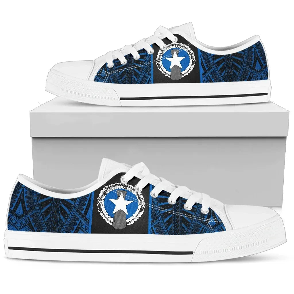 Northern Mariana Islands Low Top Shoes