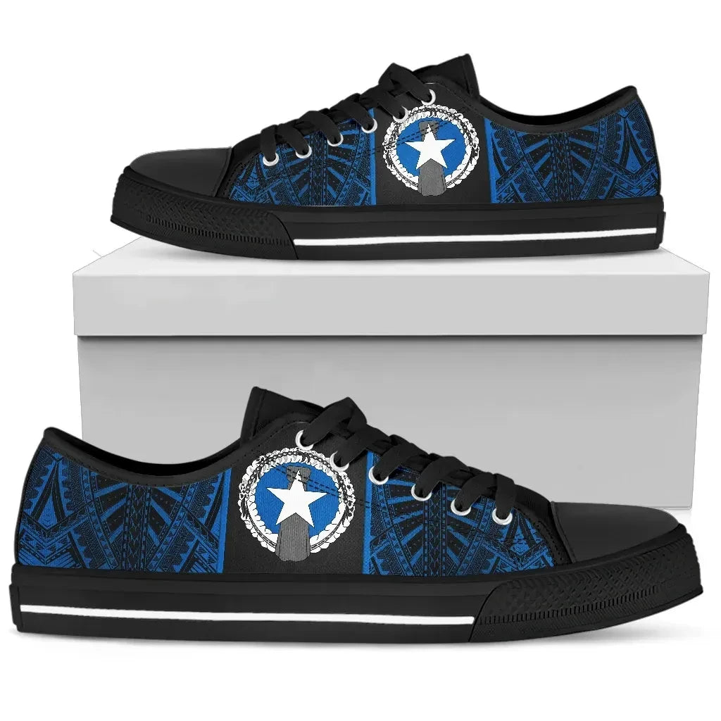 Northern Mariana Islands Low Top Shoes