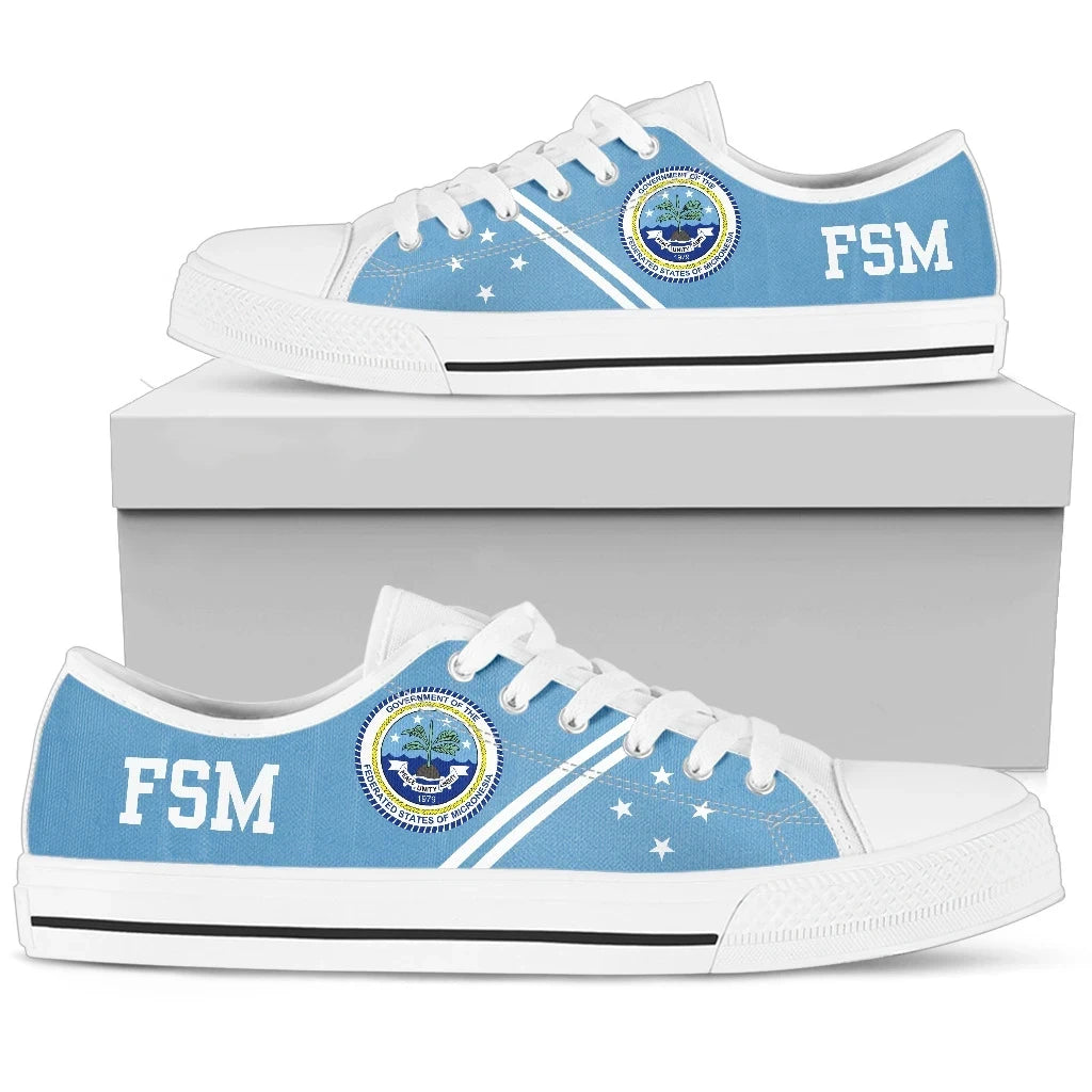 Federated States Of Micronesia Low Top Shoes