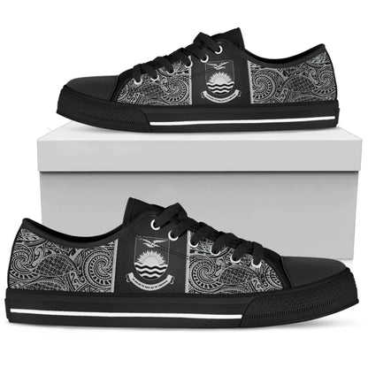 Kiribati Coat Of Arms Low Top Shoes