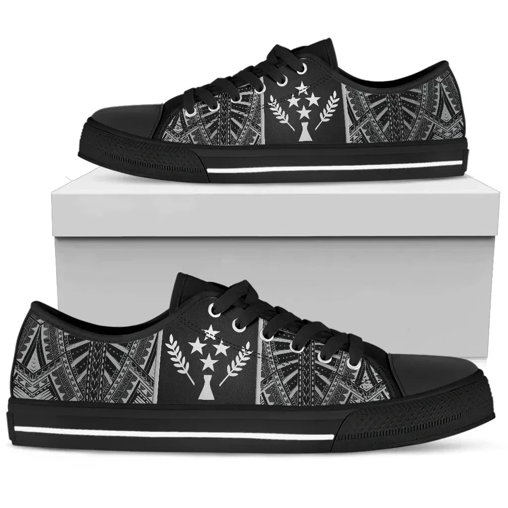 Kosrae Flag Low Top Shoes