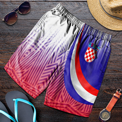 Men's Short Croatia Sport Special Style