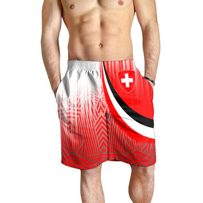 Men's Short Switzerland Sport Special Style