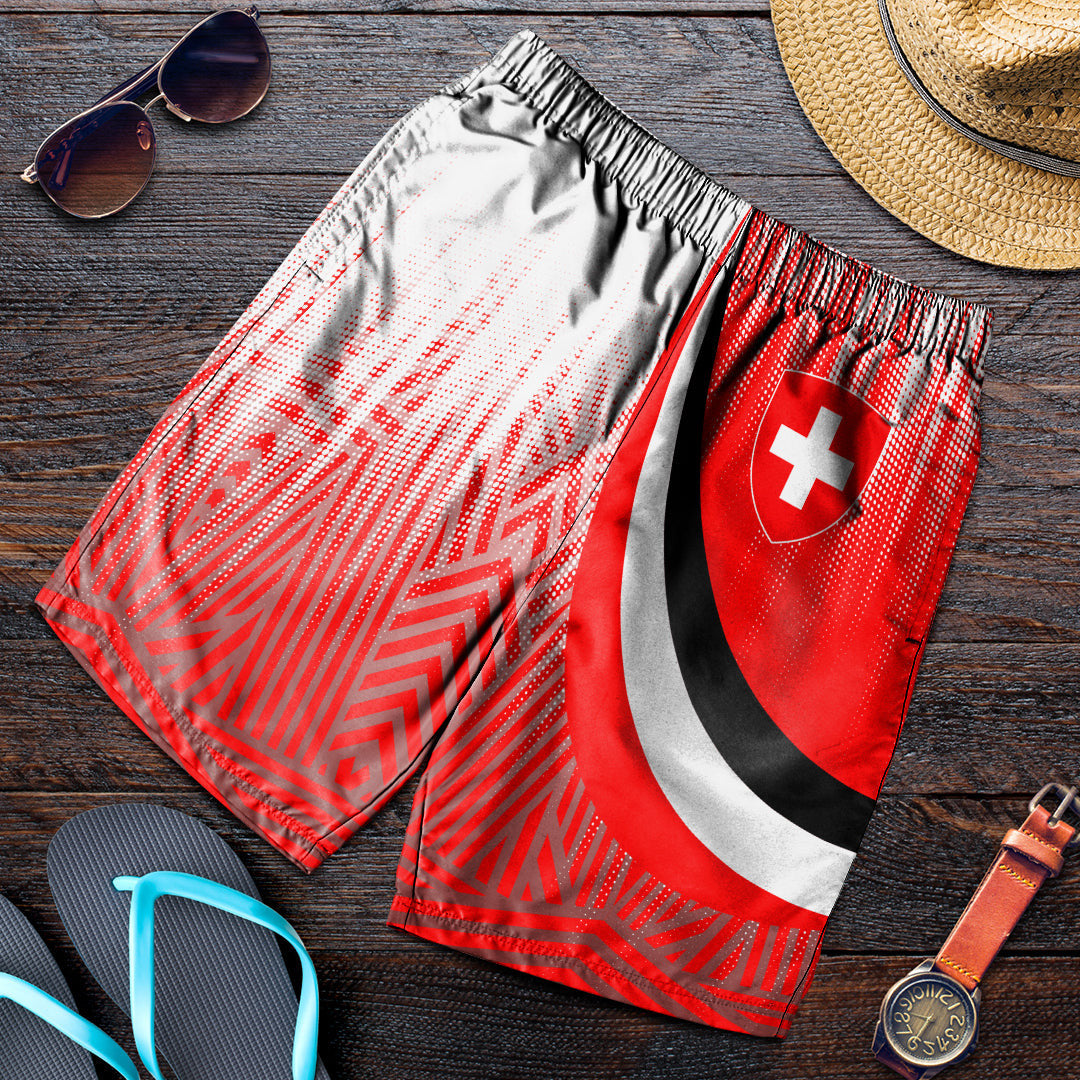 Men's Short Switzerland Sport Special Style