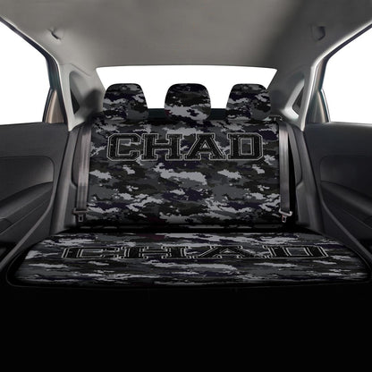 Chad Car Seat Covers Special Dark Camouflage Not Dirty