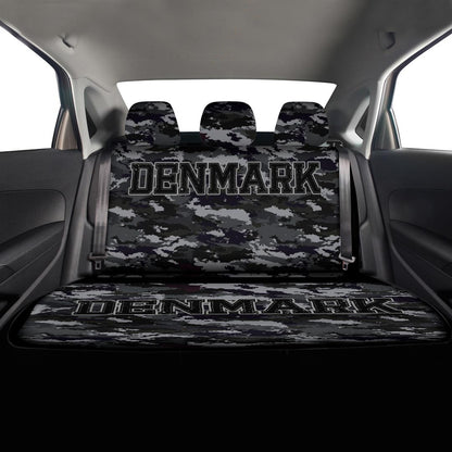 Denmark Car Seat Covers Special Dark Camouflage Not Dirty