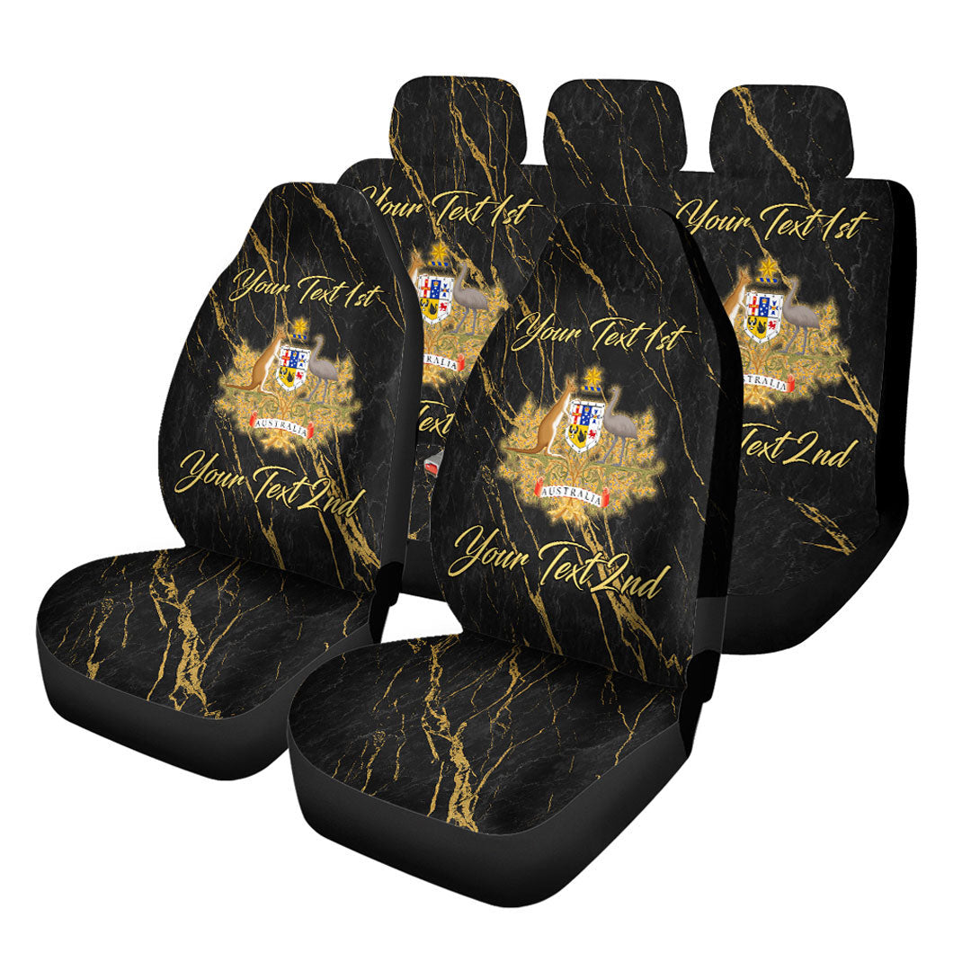 Australia Car Seat Covers Luxury Marble Style Car Accessories