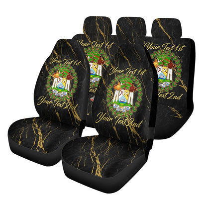 Belize Car Seat Covers Luxury Marble Style Car Accessories