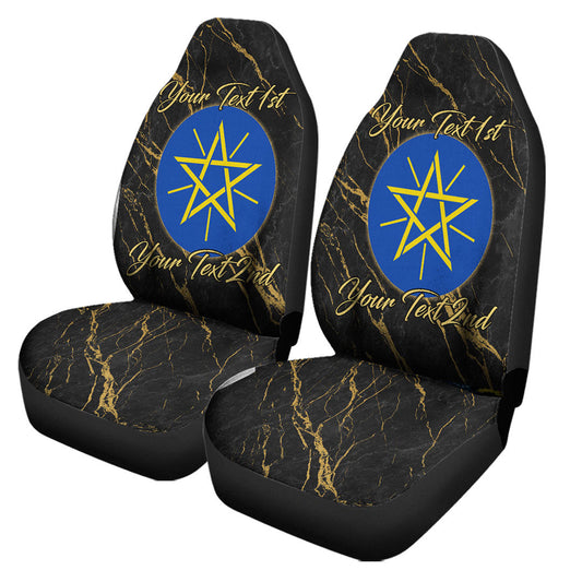 Maori 2021 Car Seat Covers Purple Aotearoa Tattoo