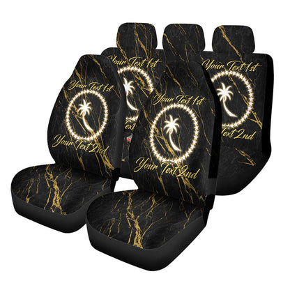 Chuuk Car Seat Covers Luxury Marble Style Car Accessories